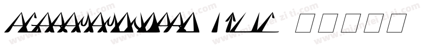 agaramamondpro itlic字体转换